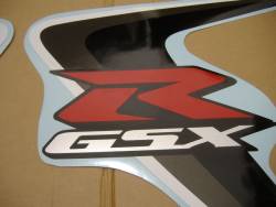 Suzuki GSX-R 600 2006 black adhesives set
