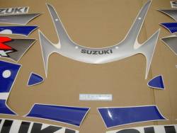 Suzuki GSXR 600 K2 blue stickers