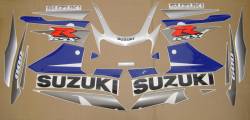 Suzuki GSXR 600 K2 blue full decals kit