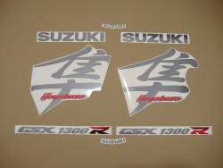 Suzuki Hayabusa 2003 black stickers set