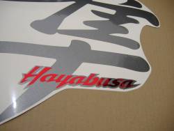 Suzuki Hayabusa GSX1300R 2003 black decals