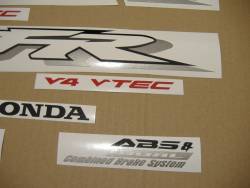 Honda VFR 800i 2002 RC46 silver stickers kit