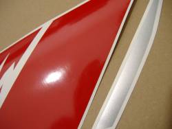 Yamaha yzf r6 2008 2009 rj15 13s white red complete decals set