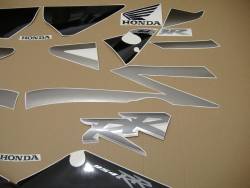 Honda 954RR 2002 SC50 titanium stickers set