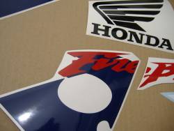 Honda 954RR 2003 SC50 white logo graphics