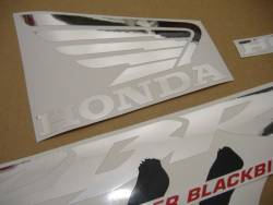 Honda 1000XX 1997 Blackbird grey decals
