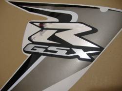 Suzuki GSXR 1000 K8 white full decals kit