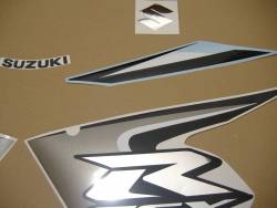 Suzuki GSXR 1000 K8 white stickers