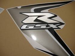 Suzuki GSXR 1000 K8 white decals