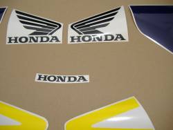 Honda CBR 954RR 2003 yellow adhesives set