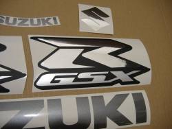 Suzuki 750 2008 black stickers kit