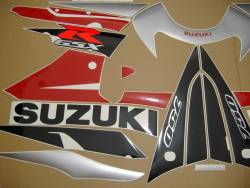 Suzuki GSX-R 750 2002 red adhesives set