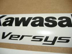 Kawasaki Versys KLE650 2007 green stickers set