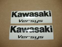 Kawasaki KLE650 2008 Versys green stickers