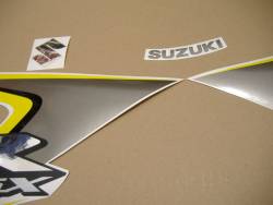 Suzuki GSXR 600 K8 yellow stickers