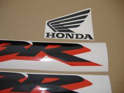 Honda CBR 600 F4 1999 silver labels graphics