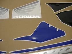 Honda 1000RR Fireblade 2005 blue EU stickers