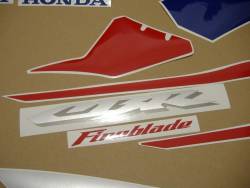 Honda 1000RR 2005 red EU complete sticker kit