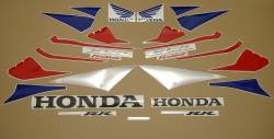 Honda 1000RR 2005 Fireblade red adhesives set