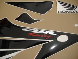 Honda 1000RR 2004 grey complete sticker kit