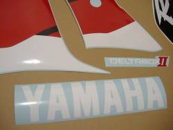 Yamaha R6 2001 5EB red full decals kit