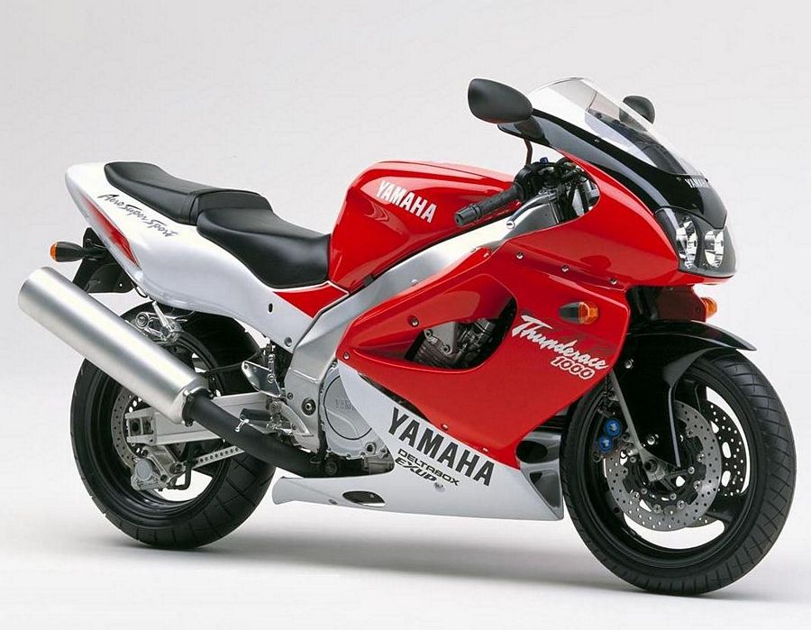 Yamaha 1000R 1996 Thunderace white stickers