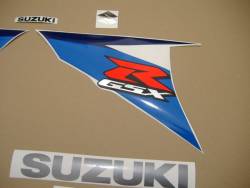 Suzuki GSX-R 750 K10 white logo graphics
