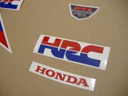 Honda CBR 1000RR 2012 white stickers kit