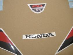 Honda CBR 1000RR 2012 red stickers kit