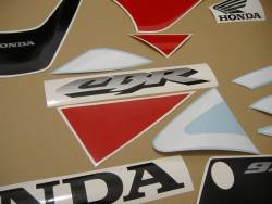 Honda 929RR 2001 white complete sticker kit