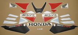 Honda 929RR 2001 white labels graphics