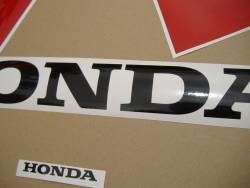 Honda 929RR 2001 Fireblade white logo graphics