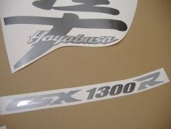 Suzuki Hayabusa 2004 black stickers set