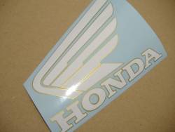 Honda CBR 600RR 2005 red logo graphics