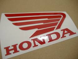 Honda 600RR 2005 black full decals kit