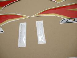 Honda CBR 250R 2012 white adhesives set