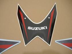 Suzuki GSX-R 600 2008 white adhesives set
