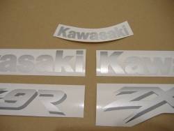 Kawasaki ZX-9R 1999 black adhesives set