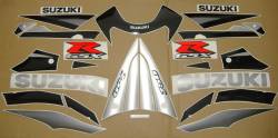 Suzuki GSX-R 750 2003 grey decals kit 