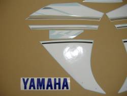 Yamaha R1 2010 RN22 blue labels graphics