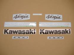 Kawasaki ZX-10R 2012 complete sticker kit