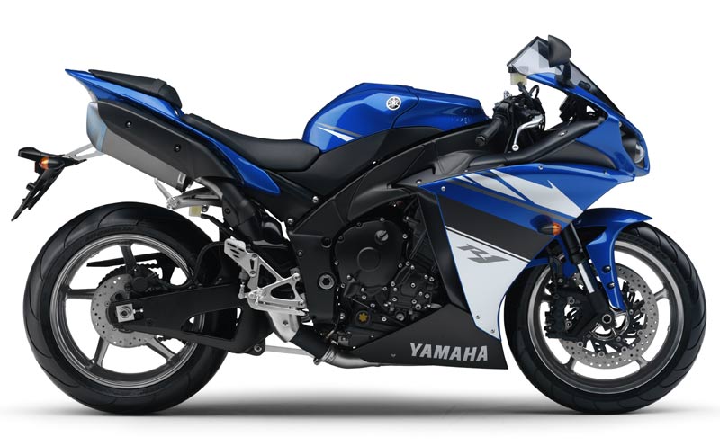 Yamaha YZF R1 2010 RN22 blue decals set