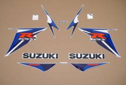 Suzuki GSX-R 600 2012 white adhesives set