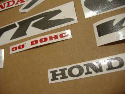 Honda VTR 1000F 1999 silver stickers kit
