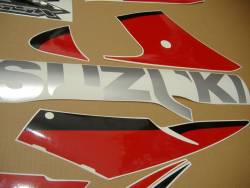 Suzuki GSX-R 600 SRAD red logo graphics