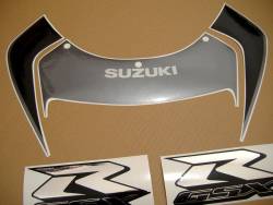 Suzuki 600 1999 red grey stickers kit