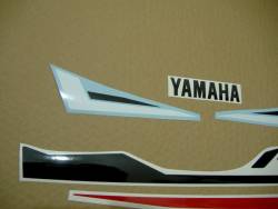 Yamaha R1 2015 RN32 white stickers