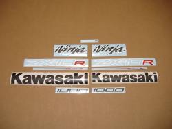 Kawasaki ZX10R 2013 Ninja red full stickers set