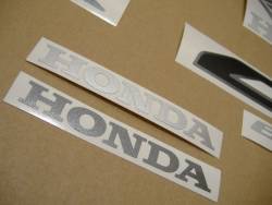 Honda CBR 600RR 2012 black decals kit 