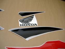 Honda CBR 600RR 2011 black decals kit 